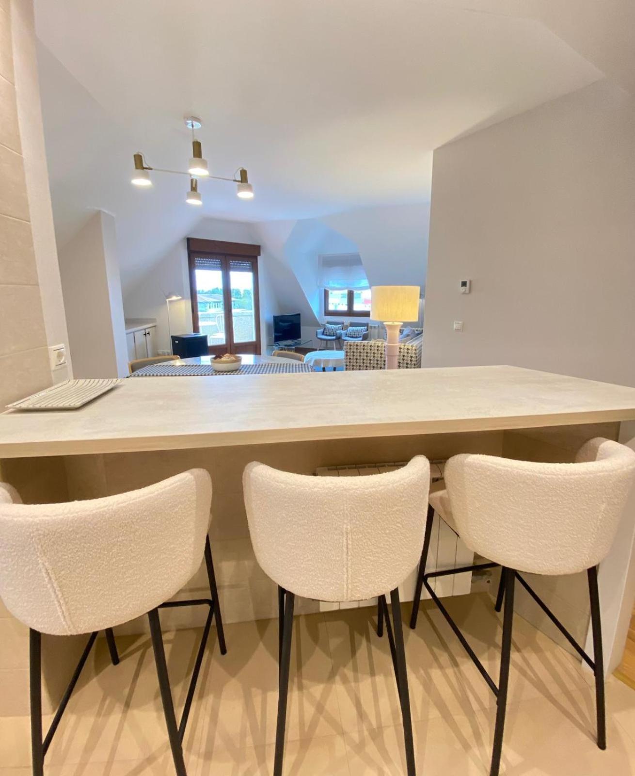 Apartamento Boutique Con Terraza Y Vistas Al Mar. Porto Vilanova Villanueva De Arosa Dış mekan fotoğraf