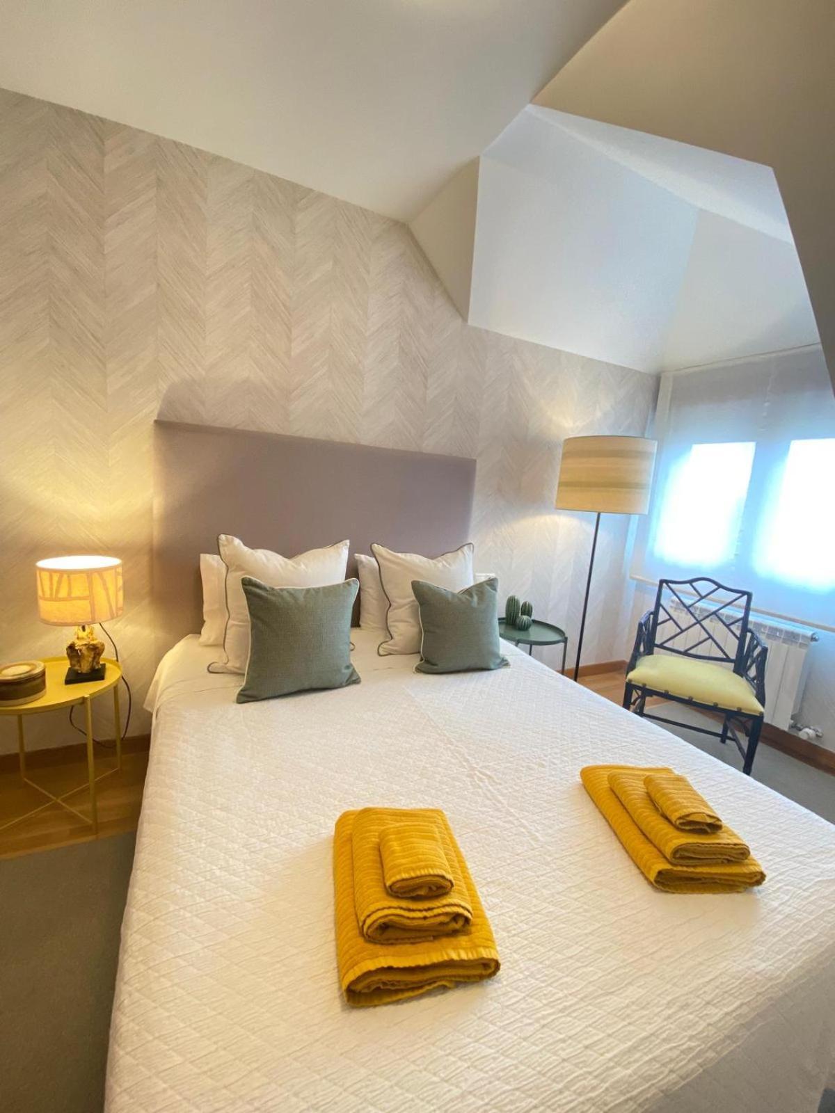 Apartamento Boutique Con Terraza Y Vistas Al Mar. Porto Vilanova Villanueva De Arosa Dış mekan fotoğraf